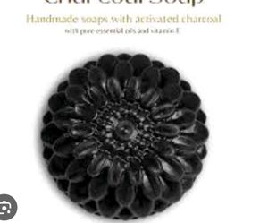 Charcoal Soap with Essential Oils