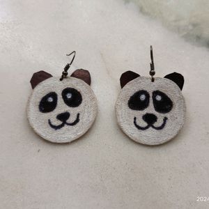 Handmade Fabric Earring