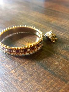 Gold Chudi Bangle