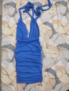 Bodycon Tie Up Ratchet Dress