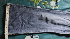 Unique Two-Tone Denim Jeans