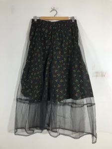 Black Printed Skirt(Women’s)