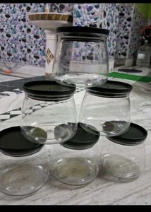 6 Kitchen Organiser Container