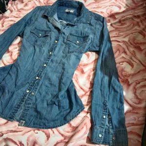 Denim Buttonup