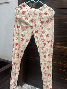 Heart Print Night suit