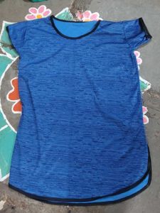 Blue Casual T-Shirt