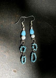 cute Y2K beaded dainty earrings