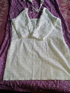 Chikenkarri Cotton ( Short Kurti)
