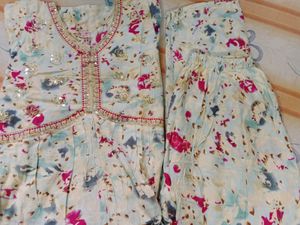 Floral Sequined Dress