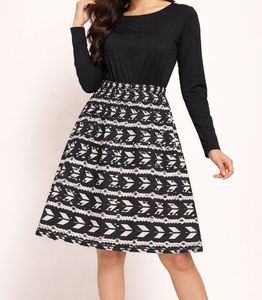 Stylish Black & White Dress