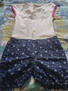Girls Frock Dungree Dress