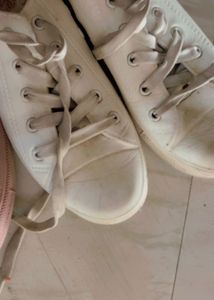 Pastel and white Sneakers - Cute &amp; Casual