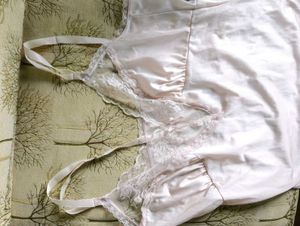 Japanese Sexy Night Bow Lace Slip Dress