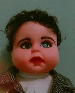 Vintage Baby Boy Doll .