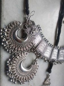Oxidised Jwellery Set