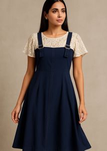 Korean Shoulder Lace Middy