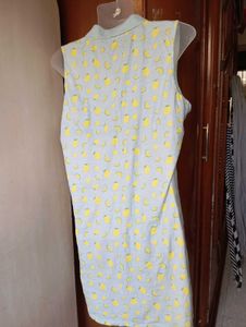 Lemon Print Dress