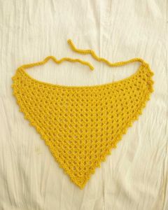 Handmade Crocheted Bandana Pack Of 2