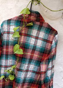 Beautifully Check Pattern Heavyweight Shaket.