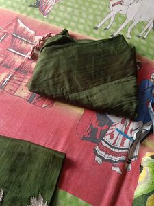 Beautiful Green Salwar Suit With Dupatta