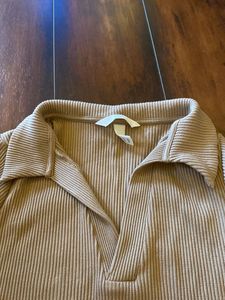 Ribbed Long Sleeve Top