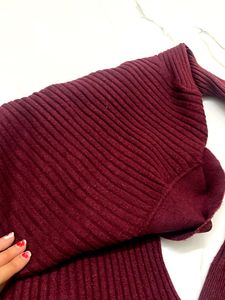 Buttoned Pullover For Girls