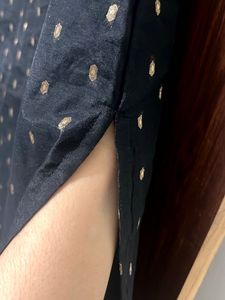 AHIKA Party Wear Elegant Black Kurta