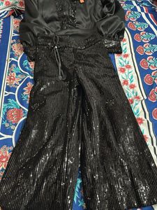 Elegant Black Western Dress