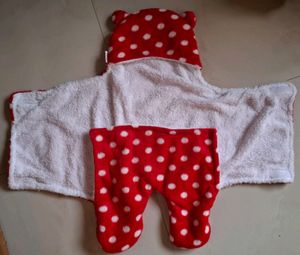 Red Baby Swaddle