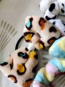 Cute Plush Scrunchie Set