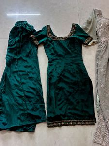Green Boutique Piece Suit Nd Dress