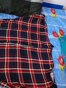 Plaid Shirt Dress