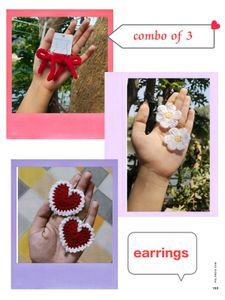 Crochet Earrings ✨🎀