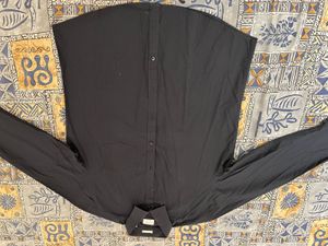 Classic Black Long Sleeve Shirt