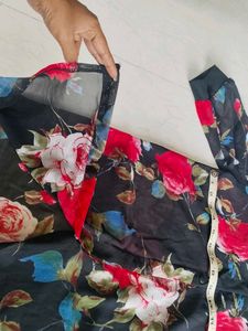 Floral Print Kimono