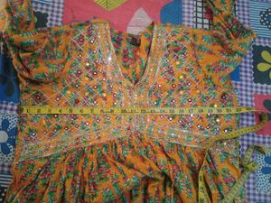 beautiful partywear Printed Kurta Set