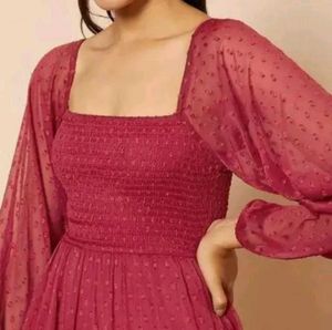 Romantic Ruffled Maxi Dress