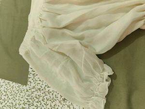 White Flowy Top with off shoulder detailing