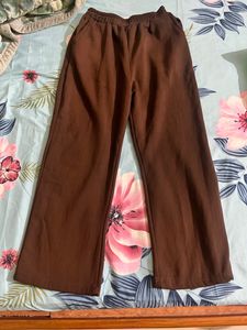 Brown Joggers (Inside Woollen Material) Strechable