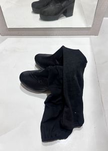completely New Black long Boots