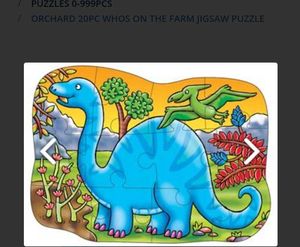 Diplodocus 🦕 Puzzle Game for 3-5 Years Old