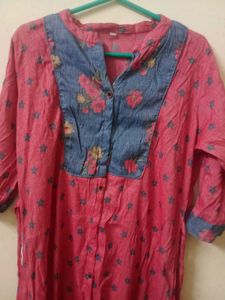 Floral Print Casual Shirt Dress