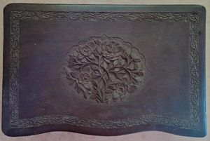 Hand Carved Rosewood Box