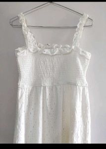 White Eyelet Sundress