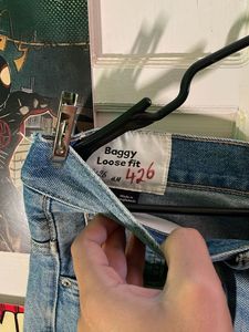 Wide Leg Denim Jeans