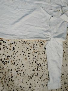 Classic White Button-Down Shirt(layering)