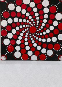 Spiral Mandala Art Painting