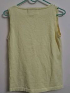 Vintage / Y2k Butter Yellow Top