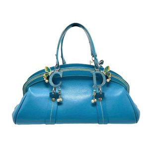 Christian Dior Blue Detective Handbag