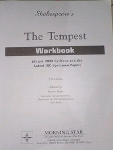 The Tempest (Workbook)